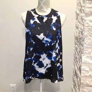 Olive & Oak lined high low sleeveless tank